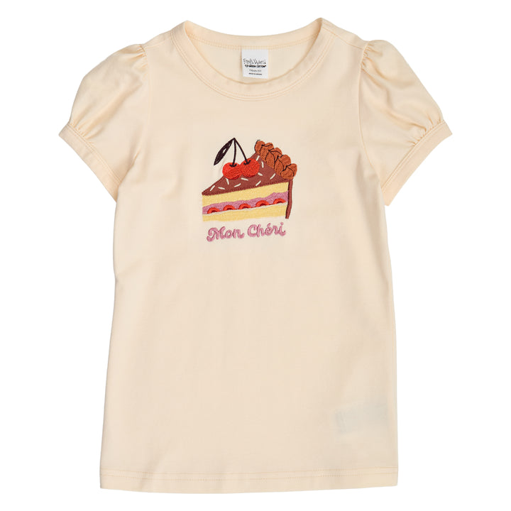 HELLO cake puffsleve T-shirt