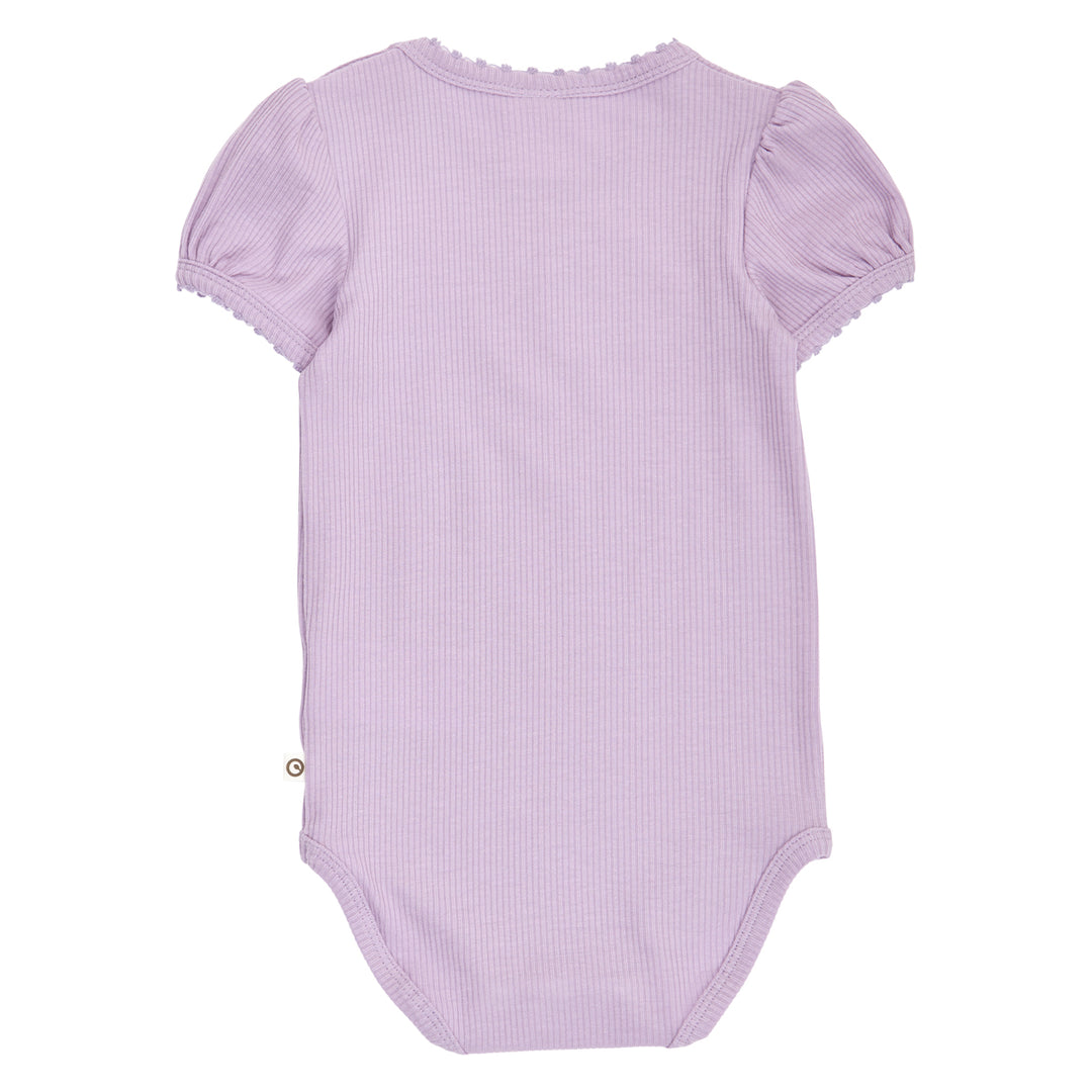 MELLOW tencel picot shortsleeve body