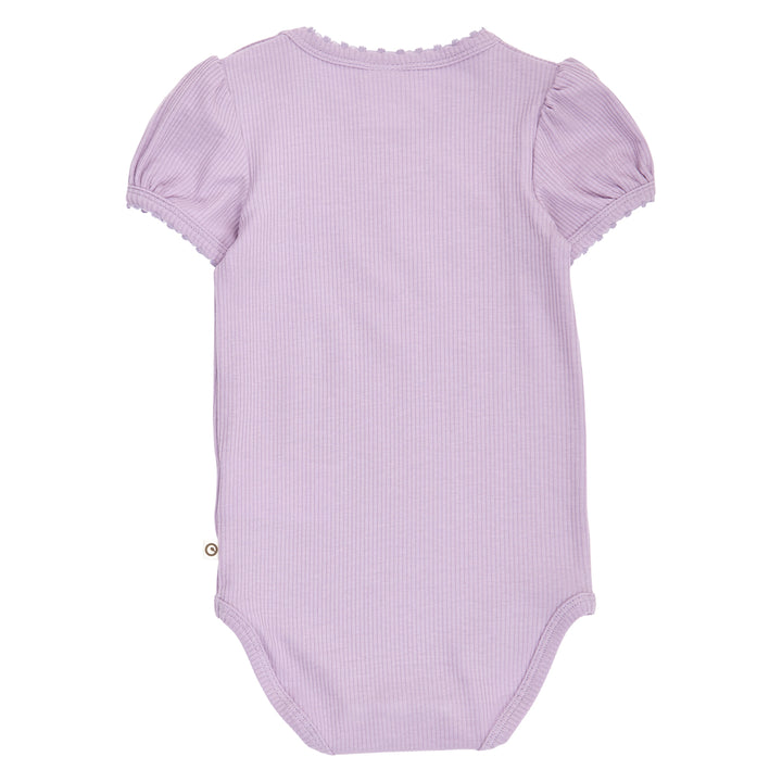 MELLOW tencel picot shortsleeve body