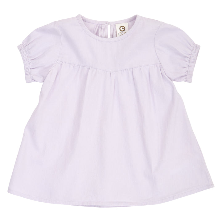 TWILL puff sleeve dress