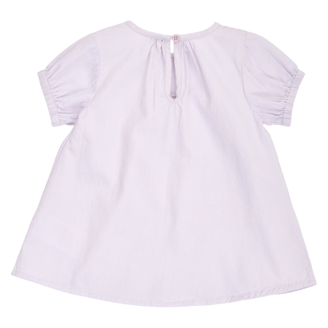 TWILL puff sleeve dress