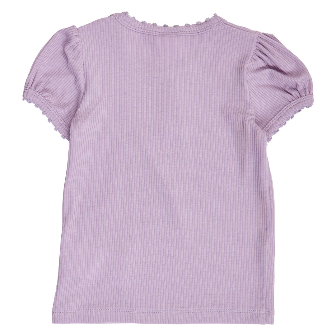 MELLOW tencel picot T-shirt