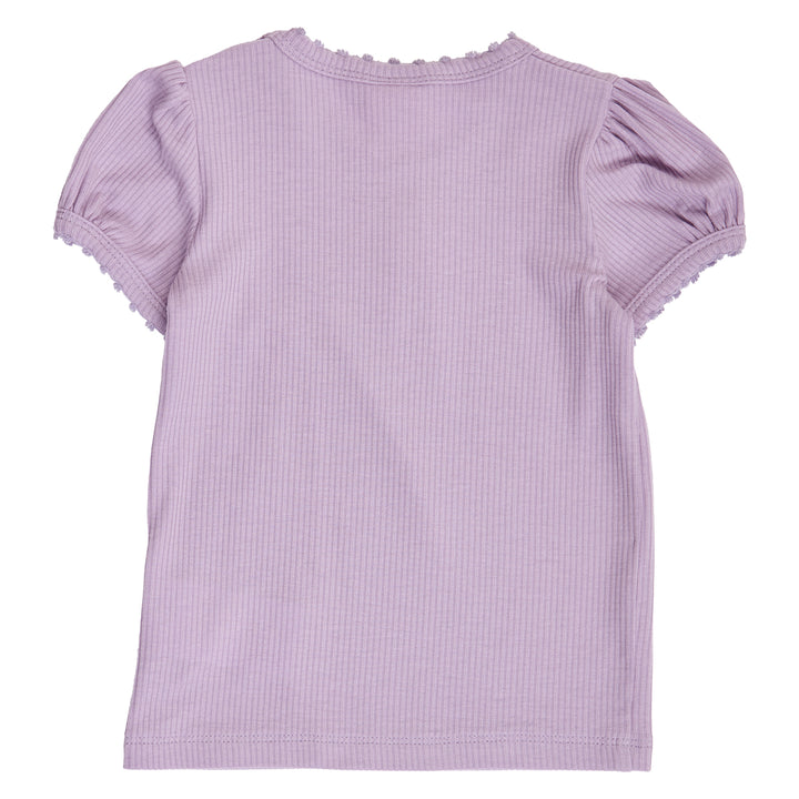 MELLOW tencel picot T-shirt