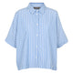 POPLIN STRIPE short shirt