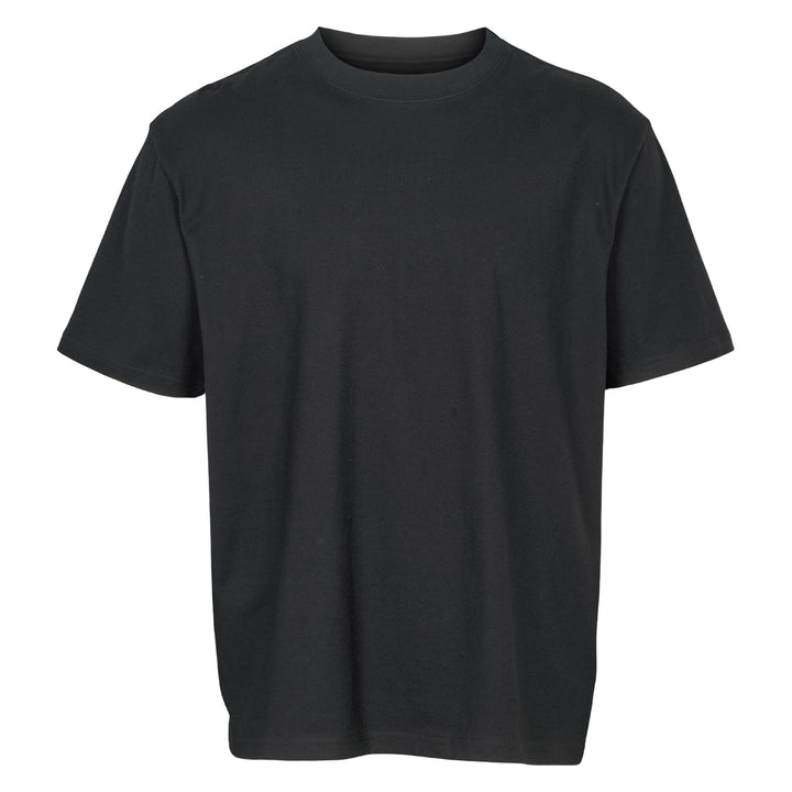 Box fit T-shirt with crew neck