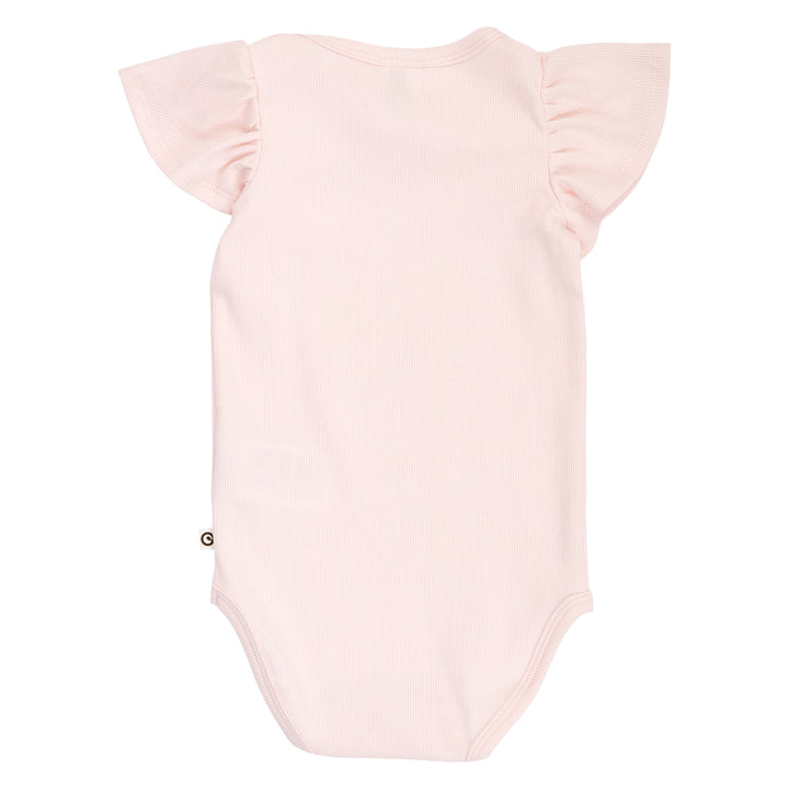 COZY ME RIB frill sleeve body 2-pak