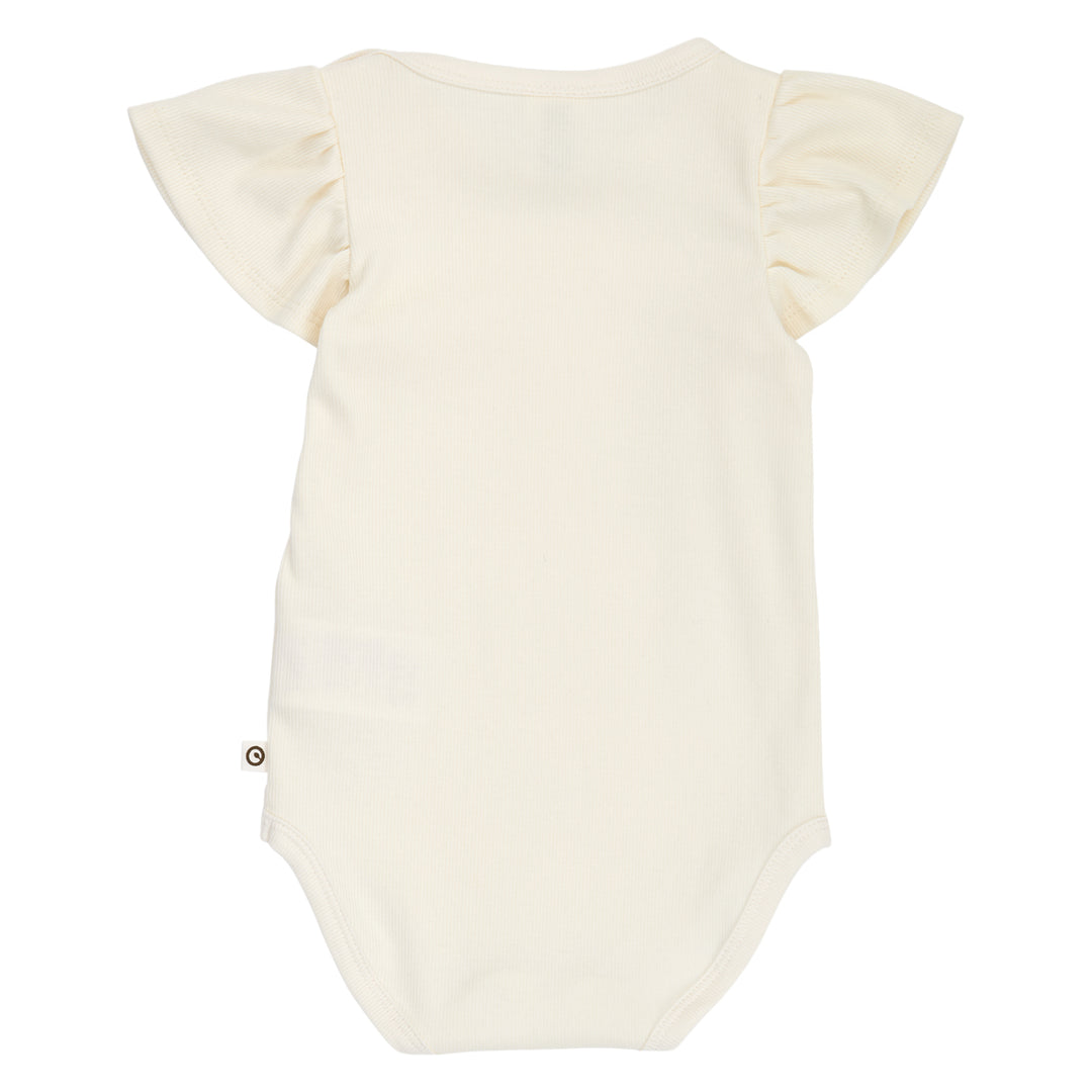 COZY ME RIB frill sleeve body 2-pak