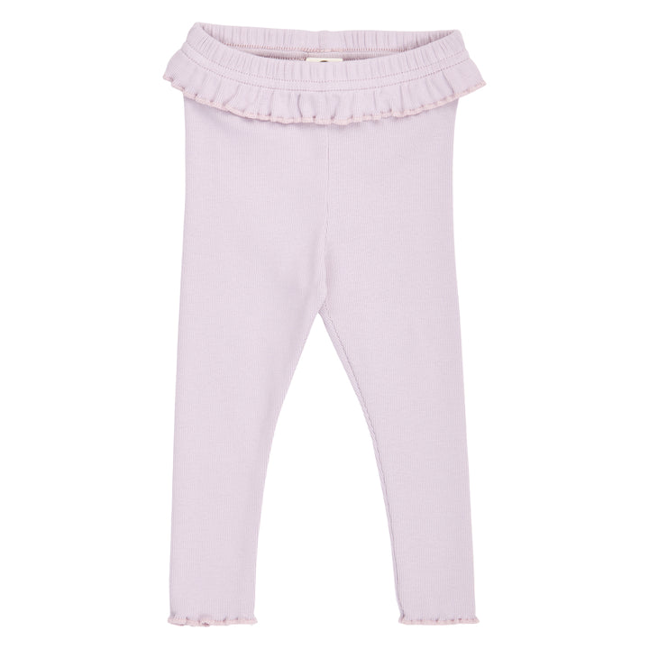 COZY ME RIB frill leggings