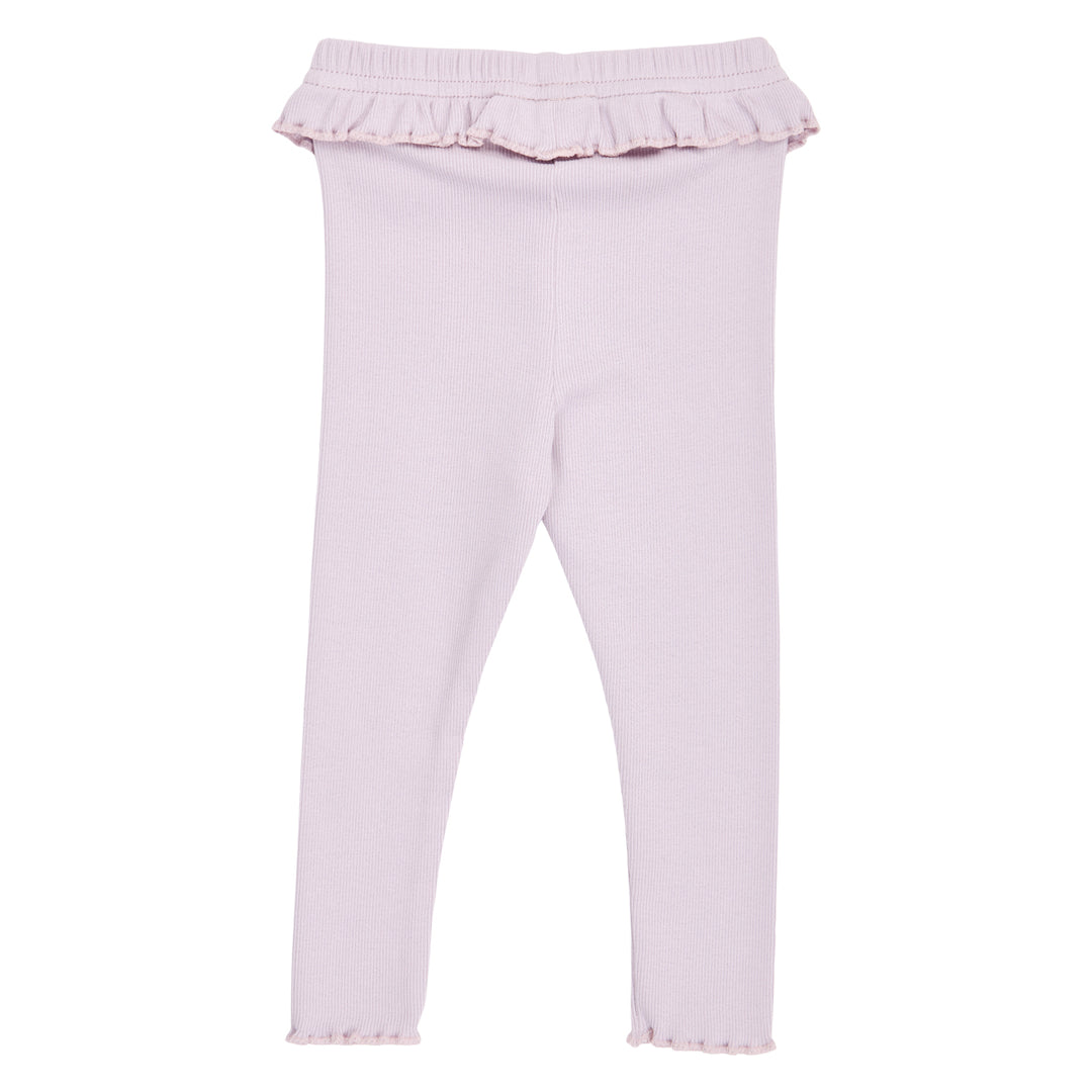 COZY ME RIB frill leggings