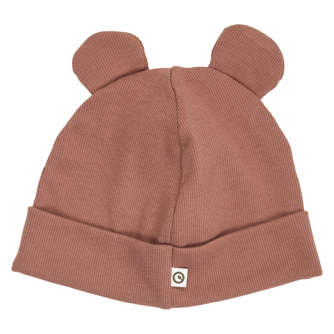 COZY ME rib bear beanie