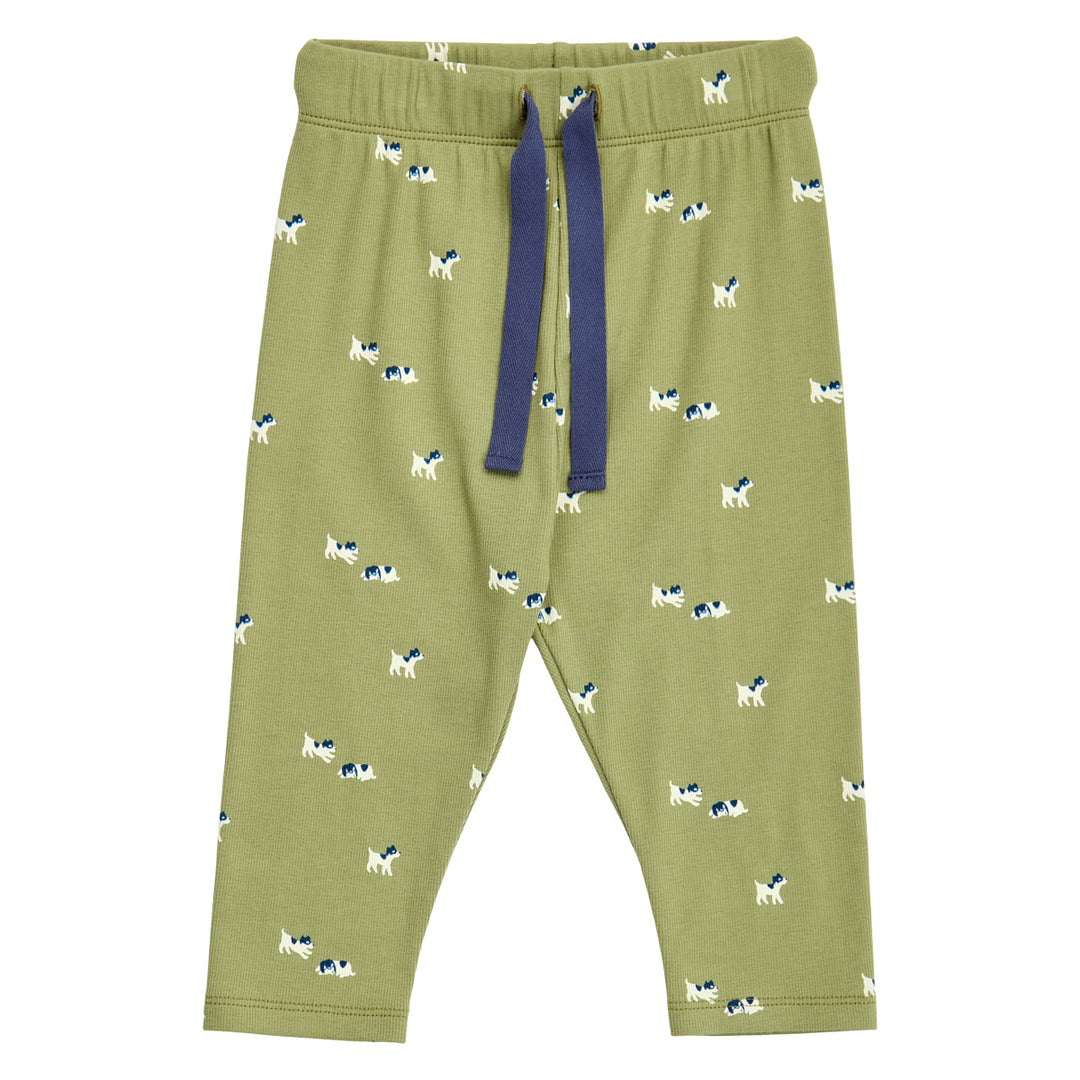 BFF rib pants with puppies