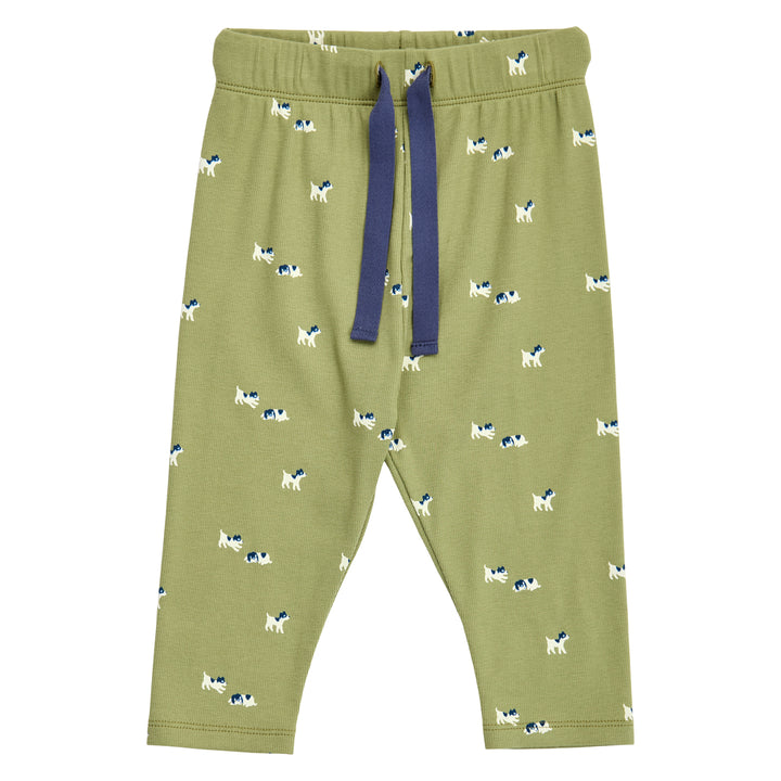 BFF rib pants with puppies