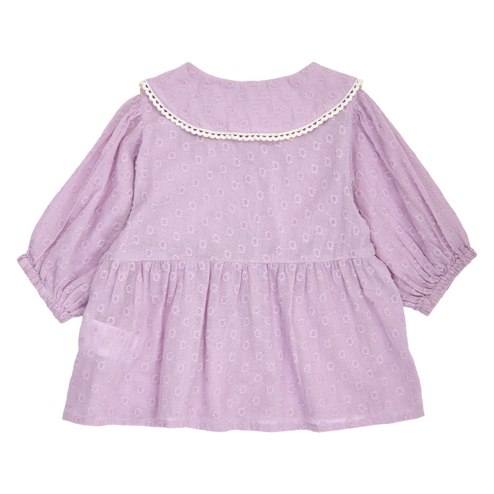 DAISY collar puff shirt