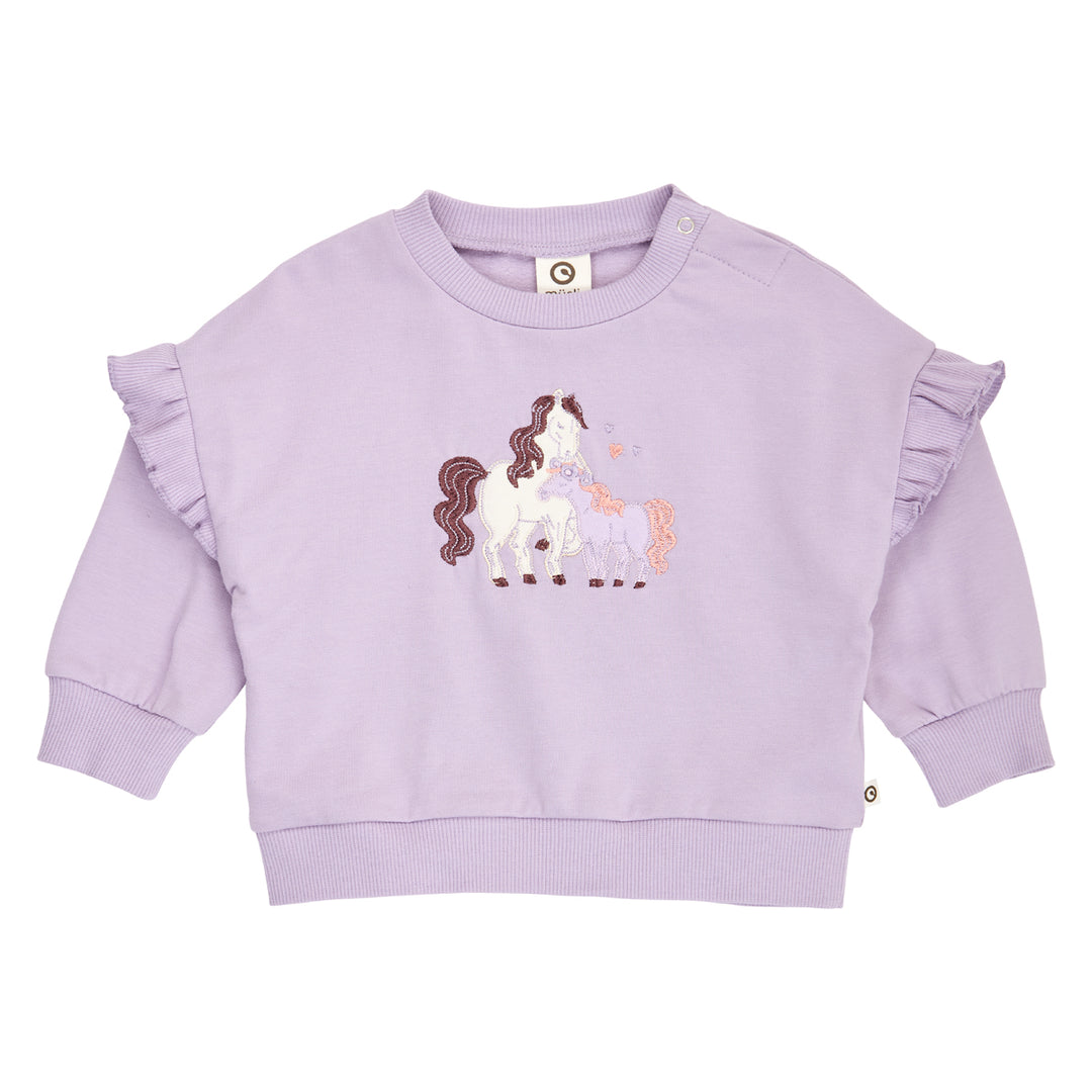 PRAIRIE sweatshirt with horses