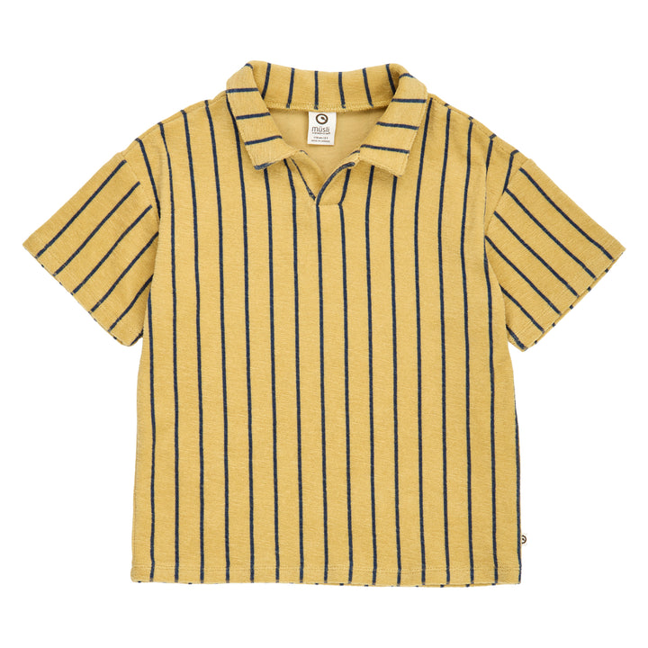 TERRY STRIPE polo