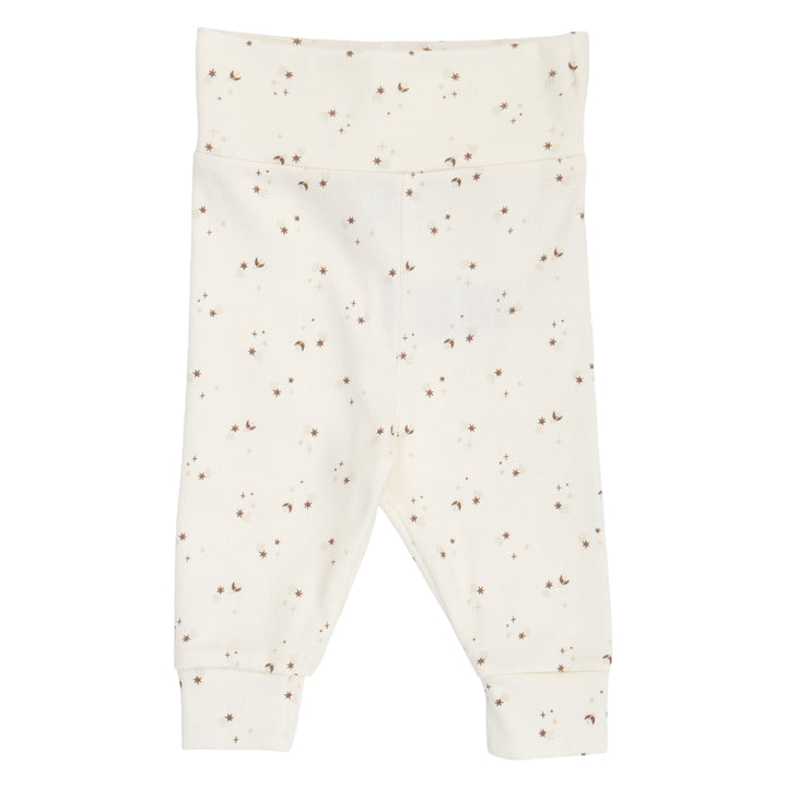 SPARKLE rib pants with stars