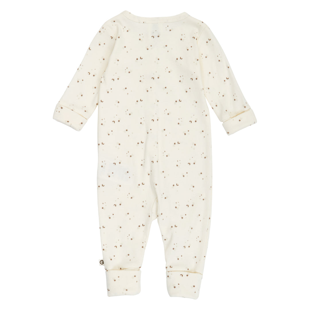 SPARKLE rib bodysuit with feet