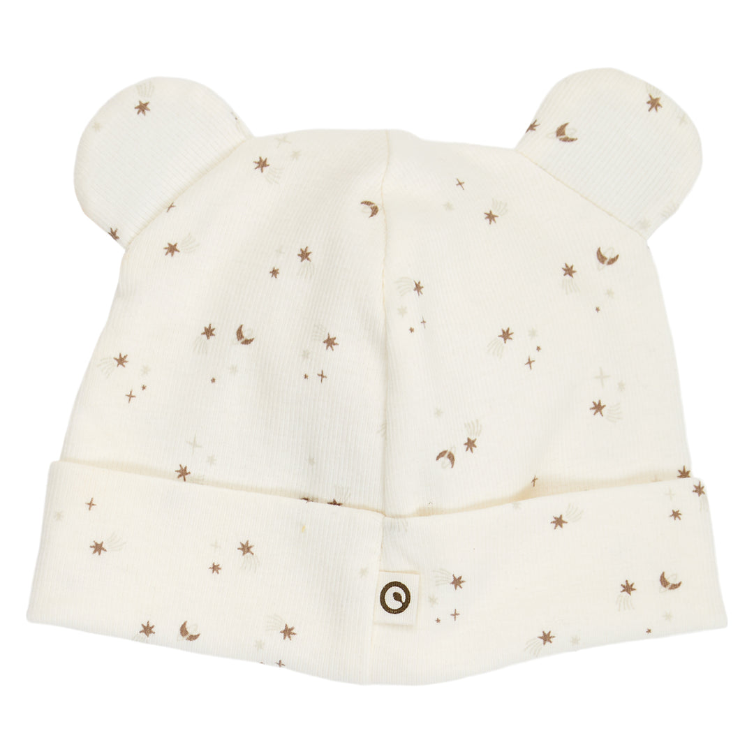 SPARKLE rib bear hat with ears