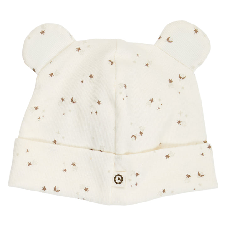 SPARKLE rib bear hat with ears