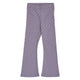 DOT rib flared pants