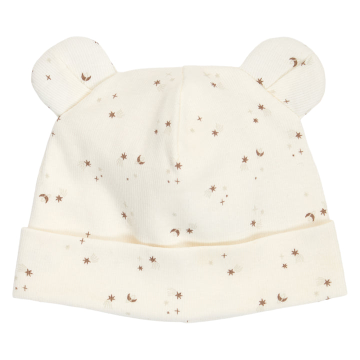 SPARKLE rib bear hat with ears