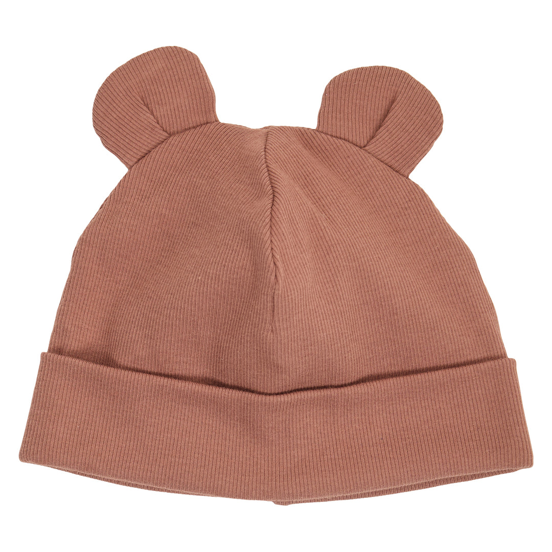 COZY ME rib bear beanie