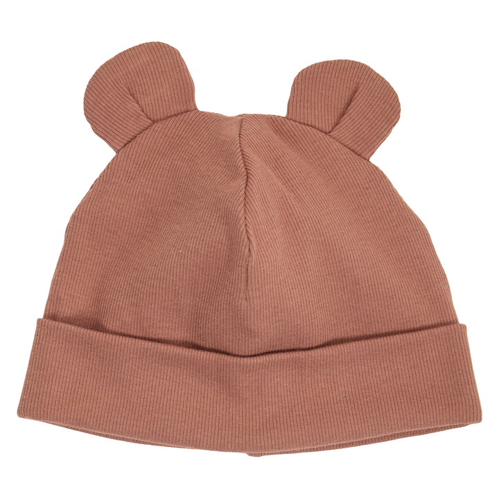 COZY ME rib bear beanie