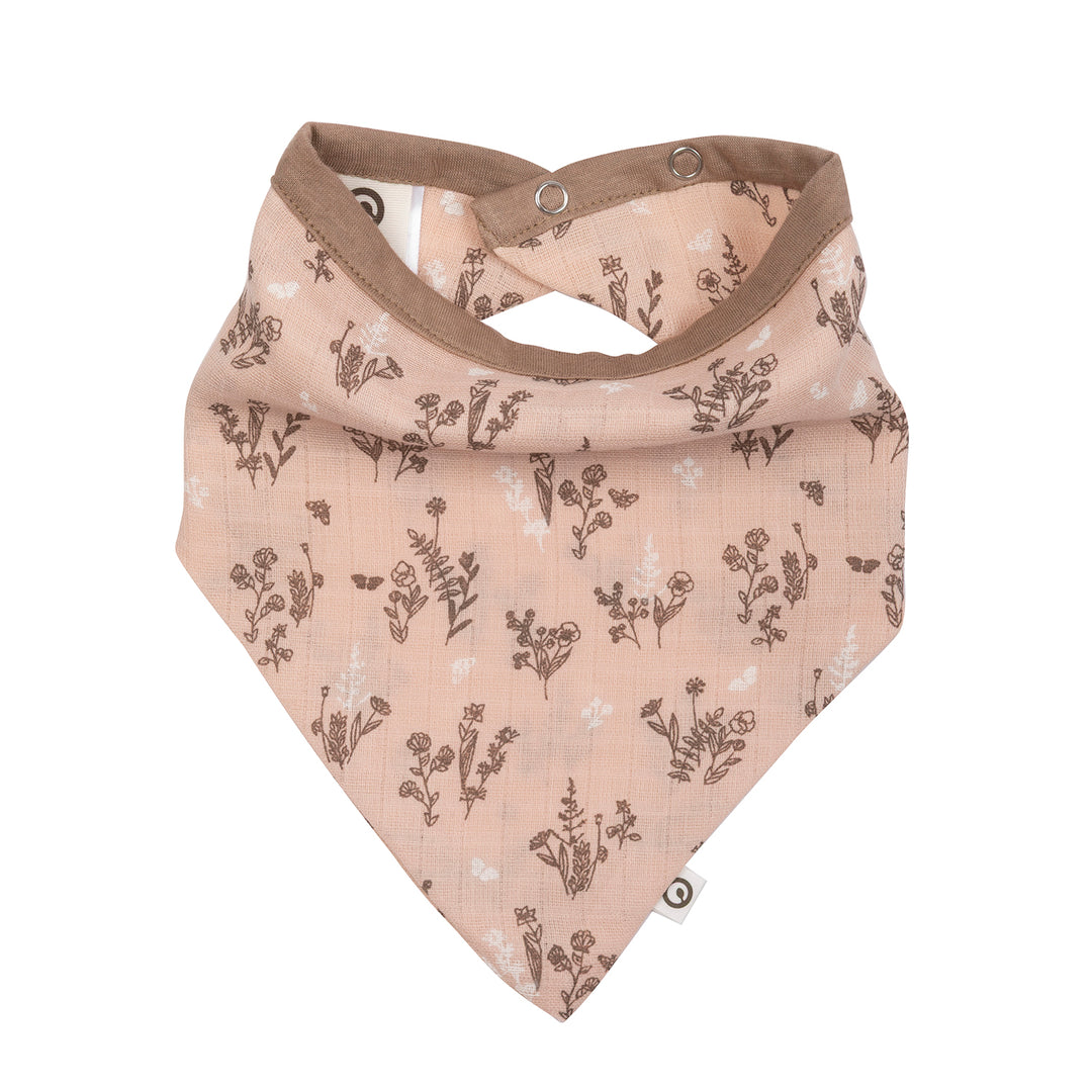 FLORA muslin bib 2-pack