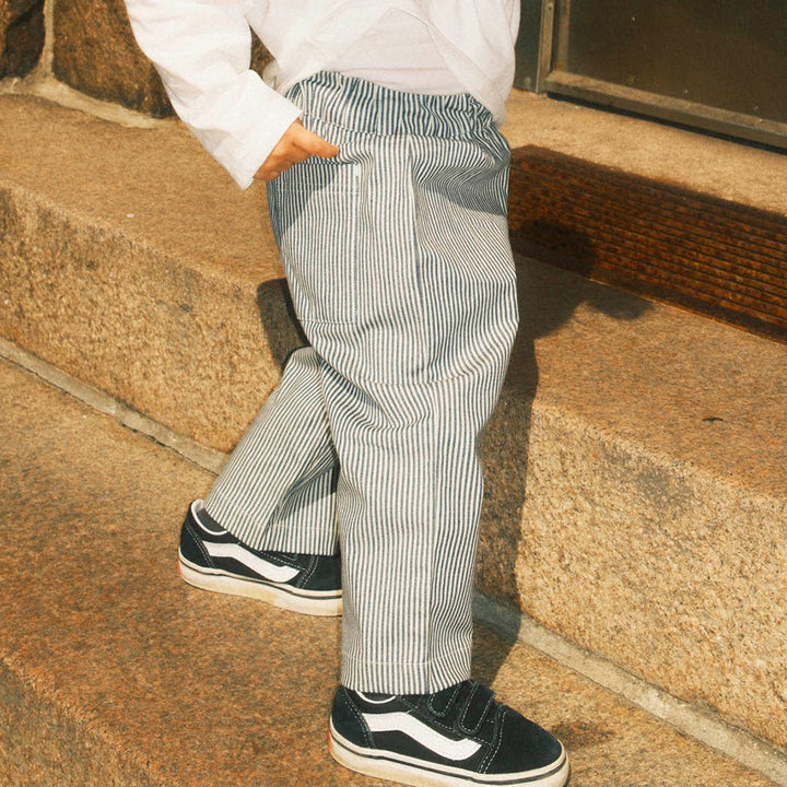 STRIPE DENIM pants