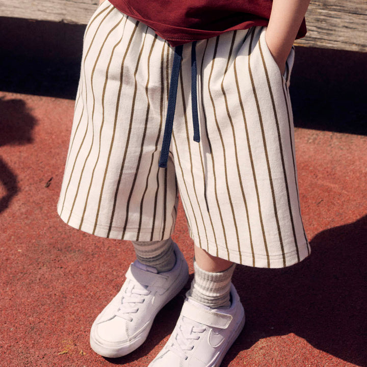STRIPE baggy shorts