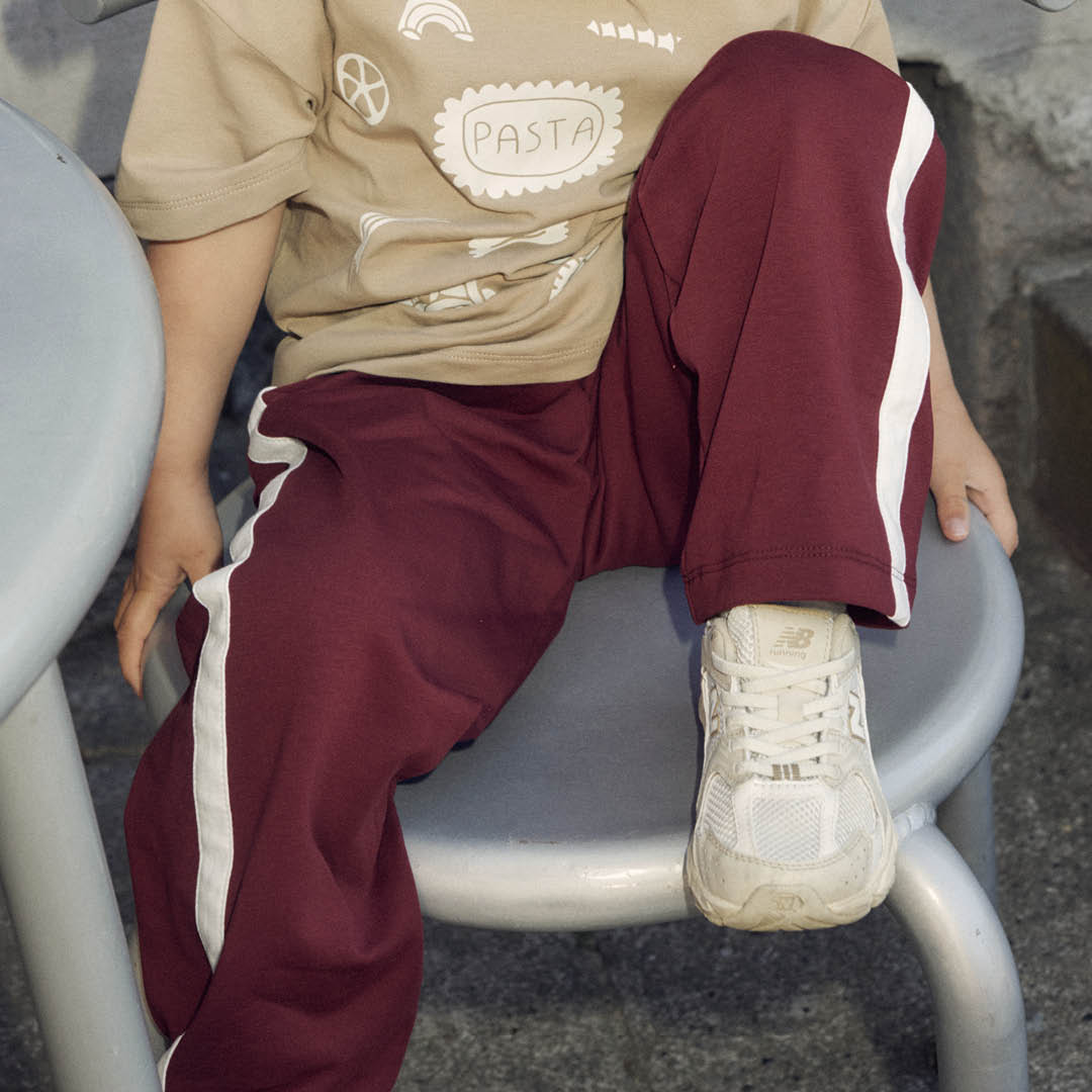 SWEAT stripe pants