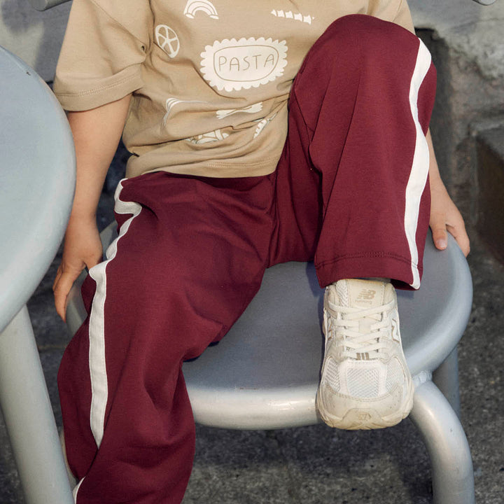 SWEAT stripe pants
