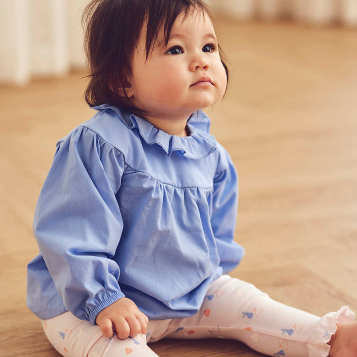 PICNIC RIB frill leggings