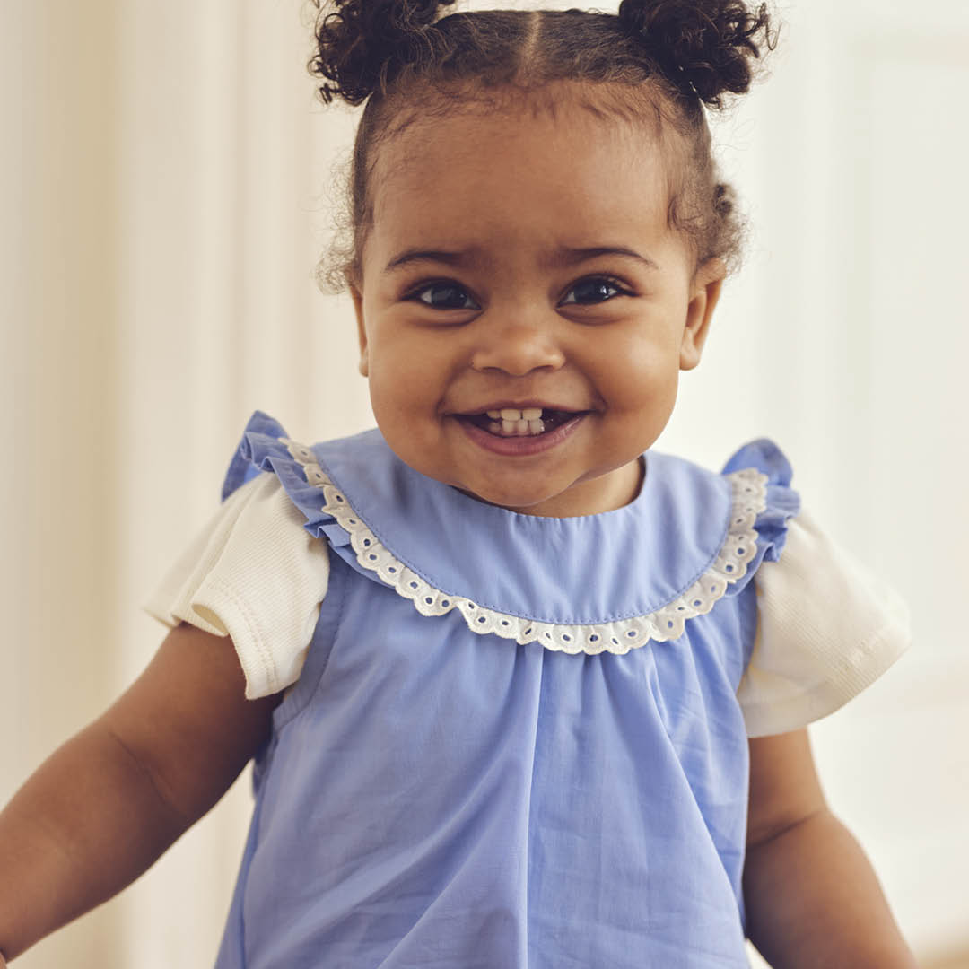 COZY ME RIB frill sleeve body