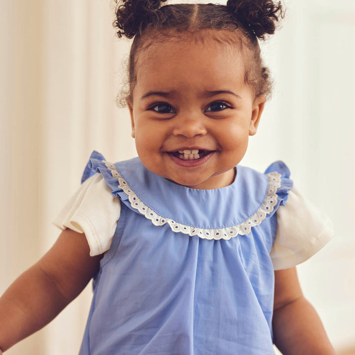 COZY ME RIB frill sleeve body