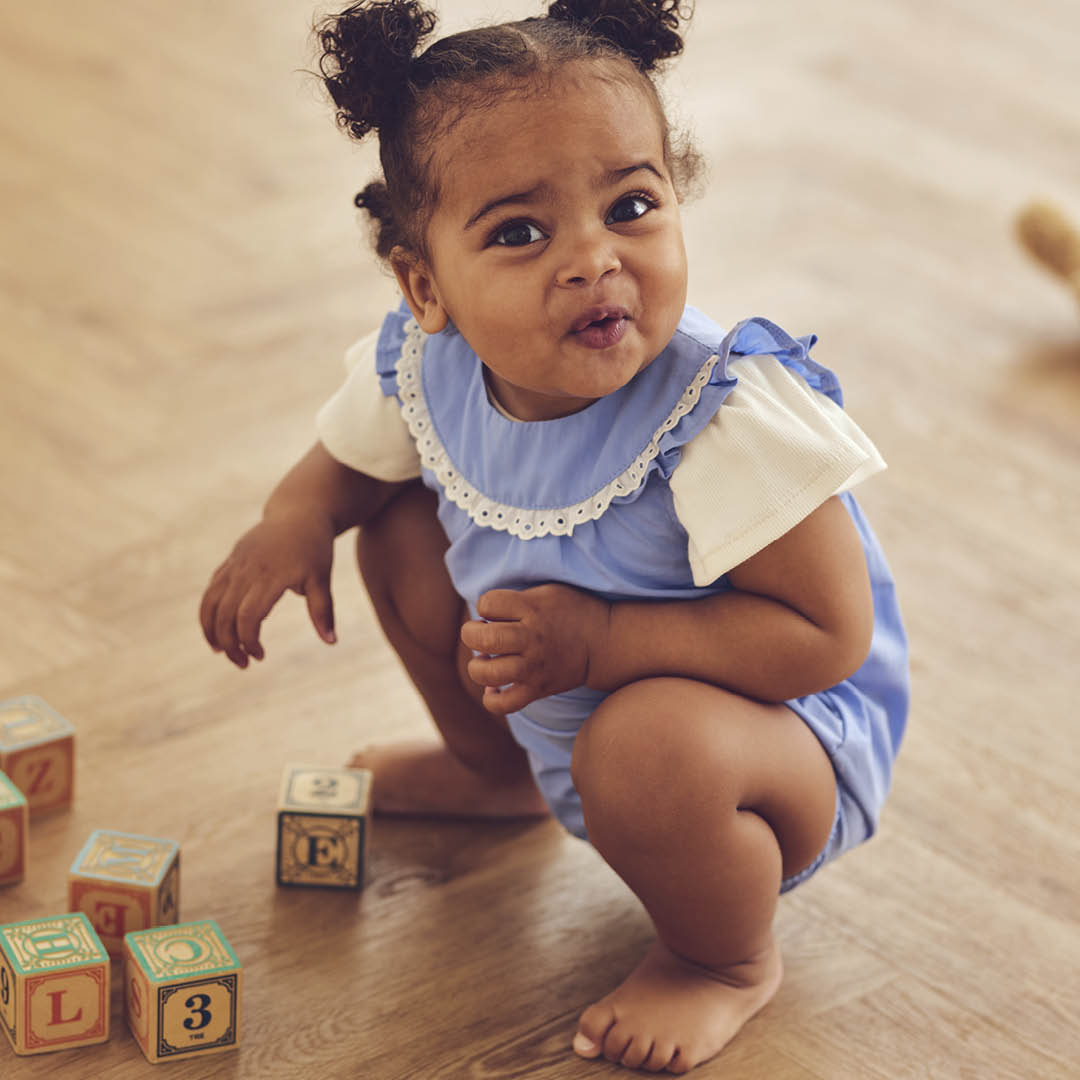 COZY ME RIB frill sleeve body 2-pak