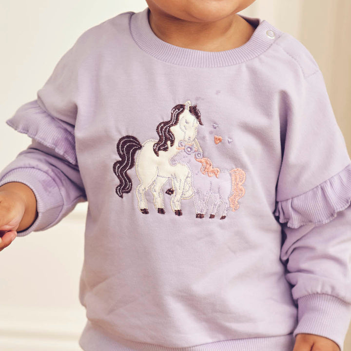 PRAIRIE sweatshirt with horses