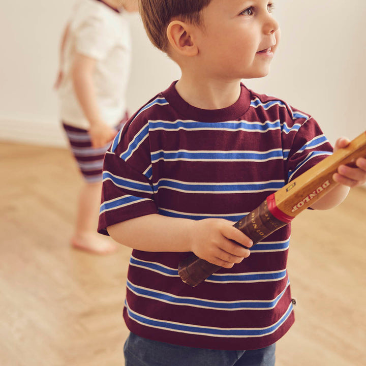 CLUBHOUSE stripe T-shirt