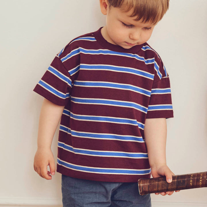 CLUBHOUSE stripe T-shirt