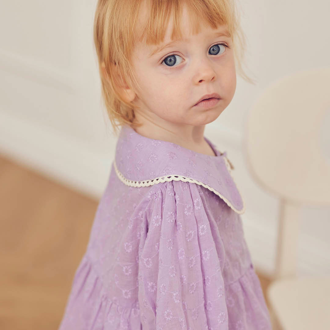 DAISY collar puff shirt