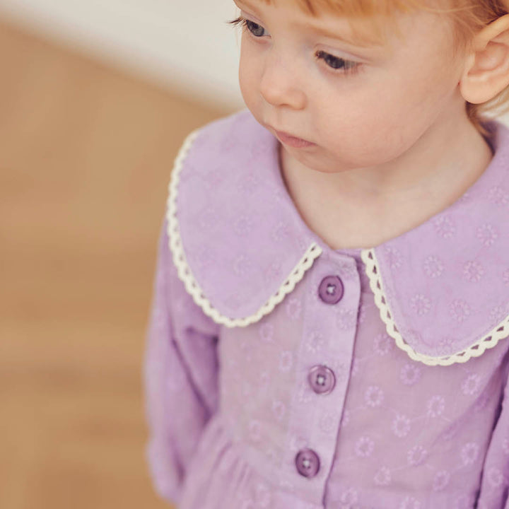 DAISY collar puff shirt