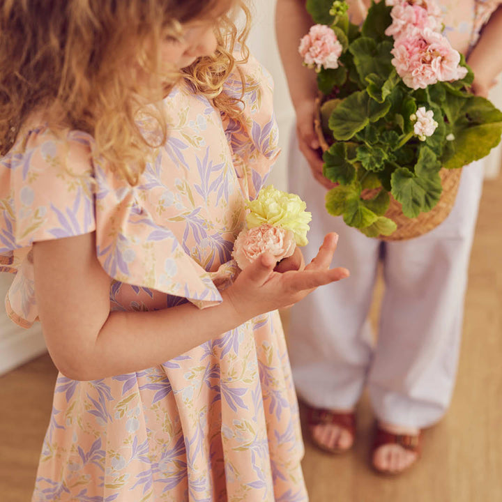 PEONY floral printed swing dress