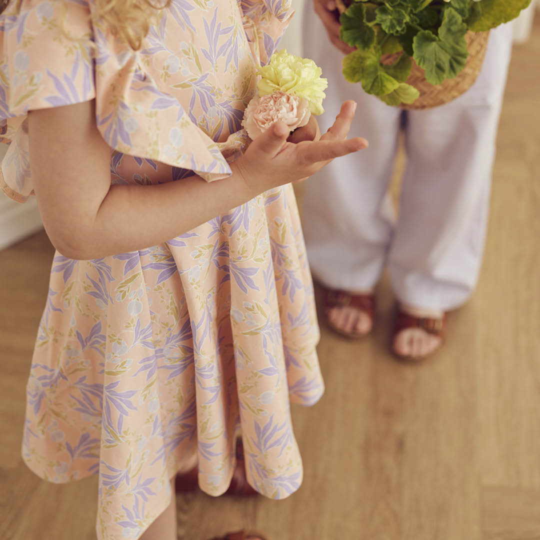 PEONY floral printed swing dress