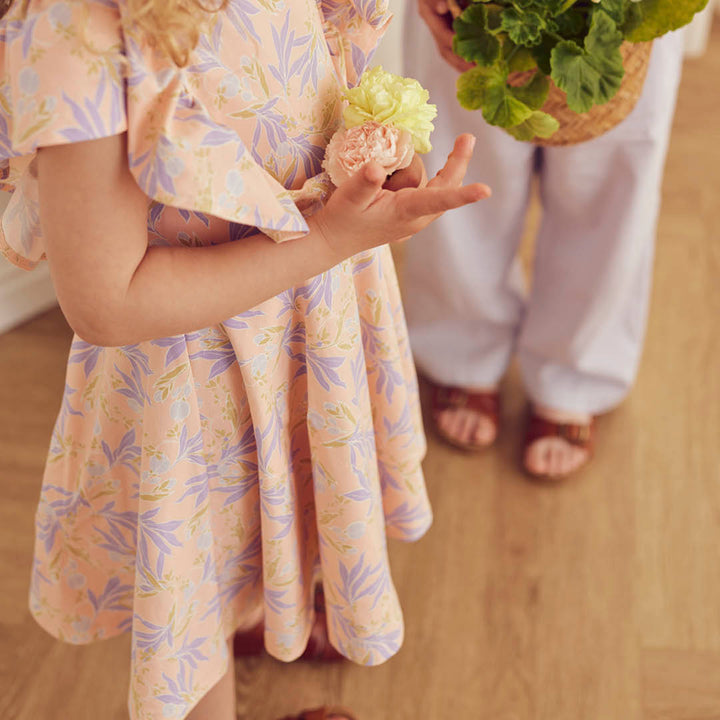 PEONY floral printed swing dress
