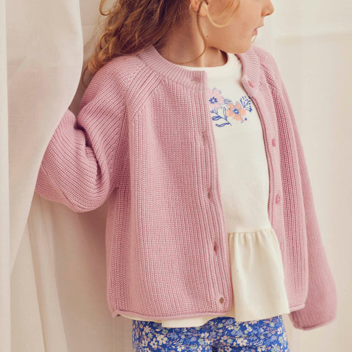 PRIMROSE knitted raglan cardigan