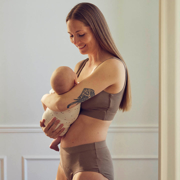 Triangle nursing bra