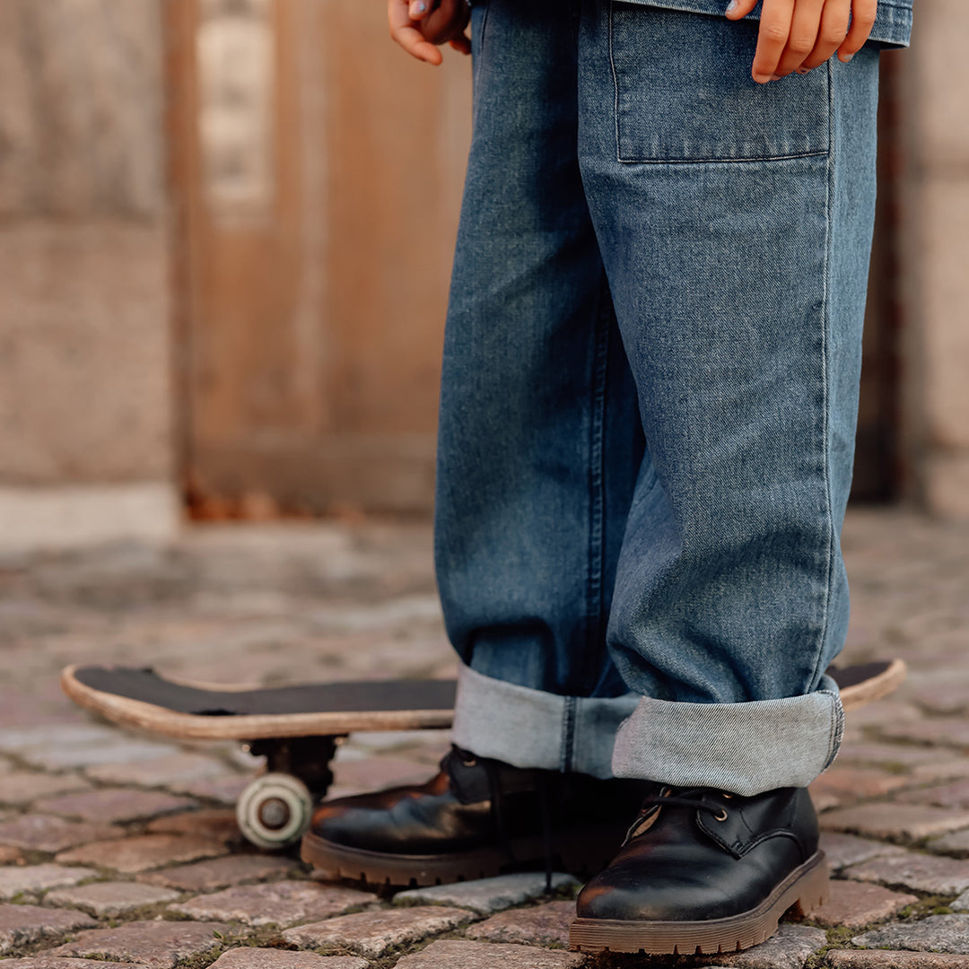 DENIM pocket pants