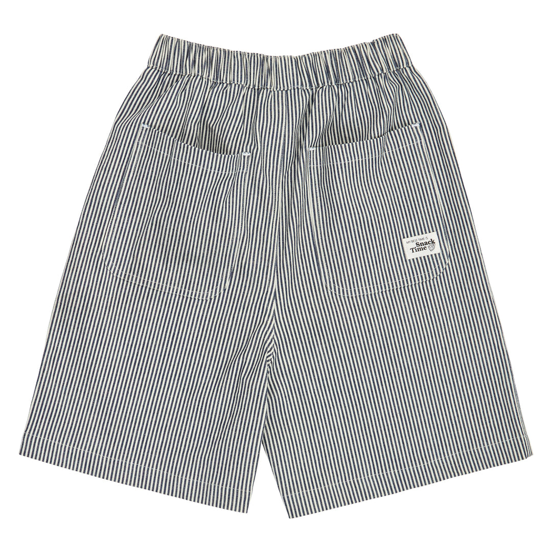 STRIPE DENIM shorts