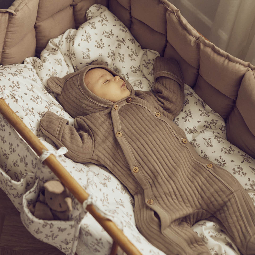 COTTON QUILT suit with feet