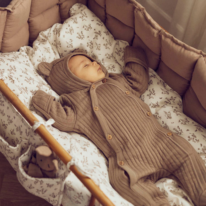 COTTON QUILT suit with feet